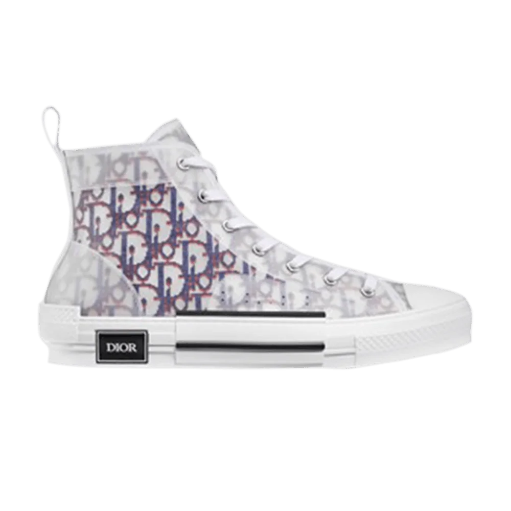 Krossovki-Dior-B23-High-Dior-Oblique-Pixel-Blue-Red