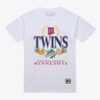 Mitchell-Ness-White-Minnesota-Twins-Pennant-Chase-T-Shirt-100x100