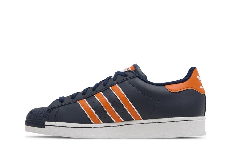 Кроссовки adidas Superstar 'Night Indigo Orange'
