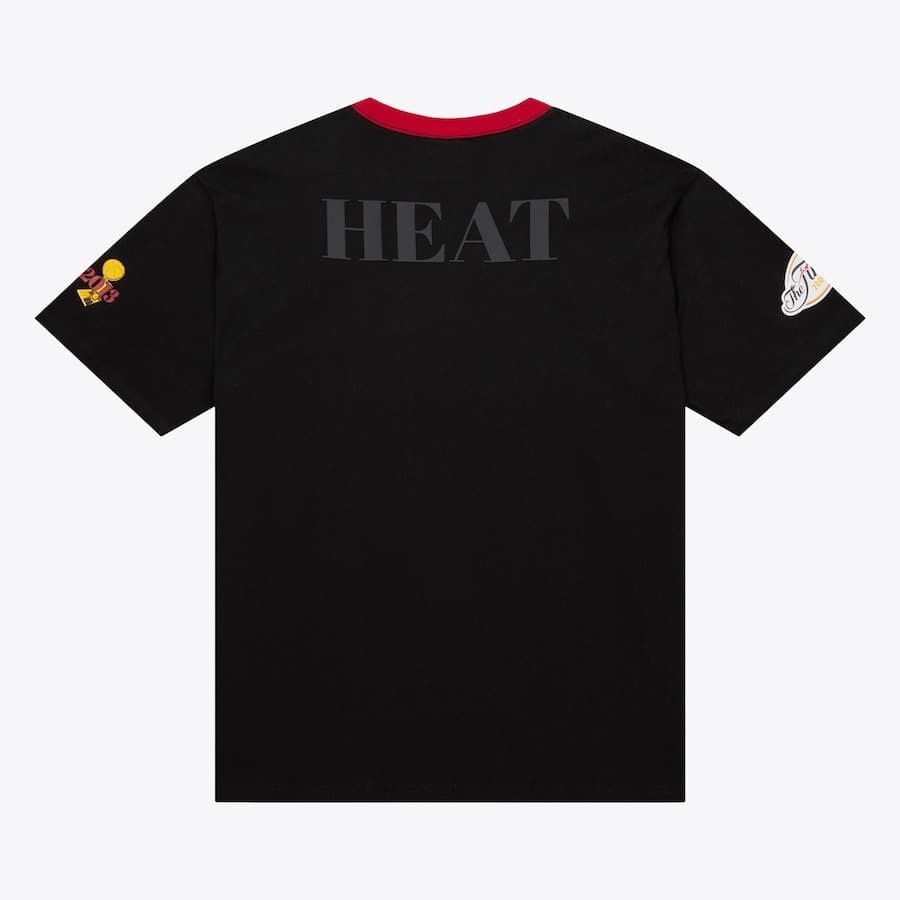 Mitchell-Ness-Black-Miami-Heat-Team-OG-3.0-Vintage-T-Shirt-1