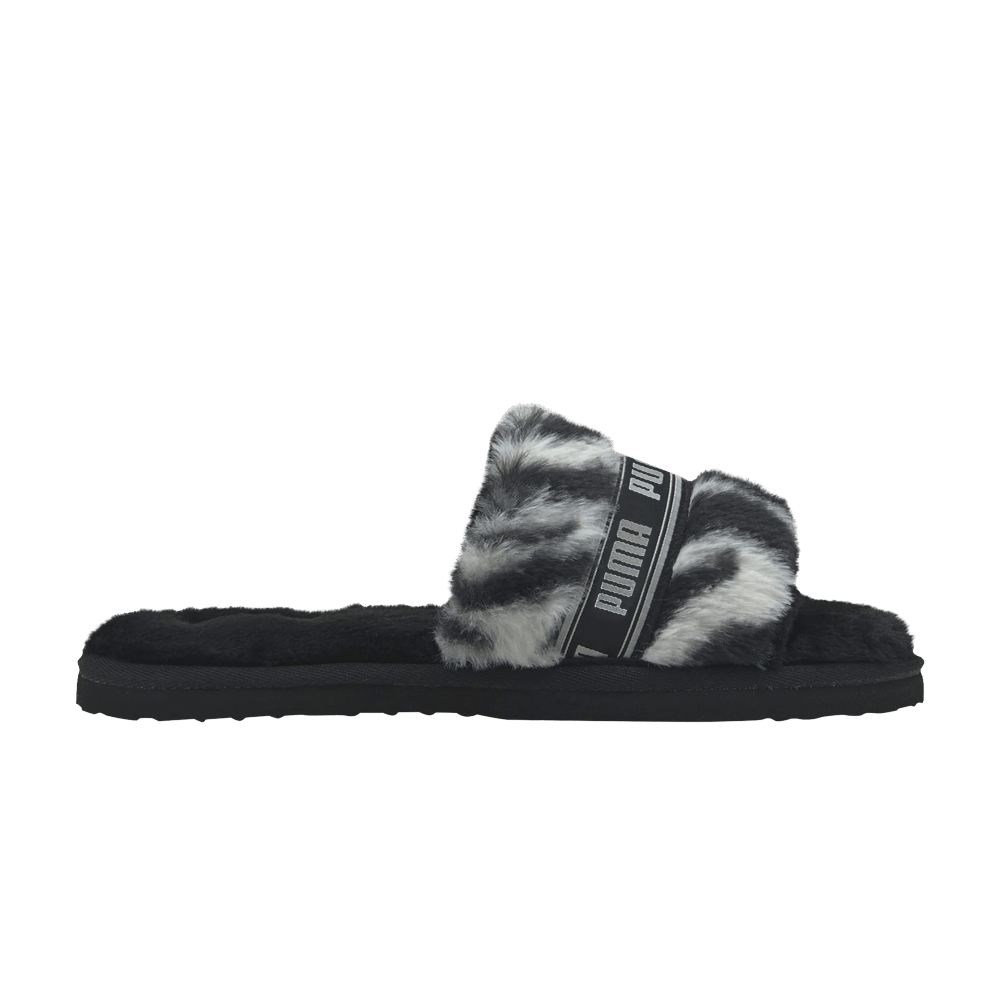 Puma Wmns Fluff Slide 'Wild - Black'
