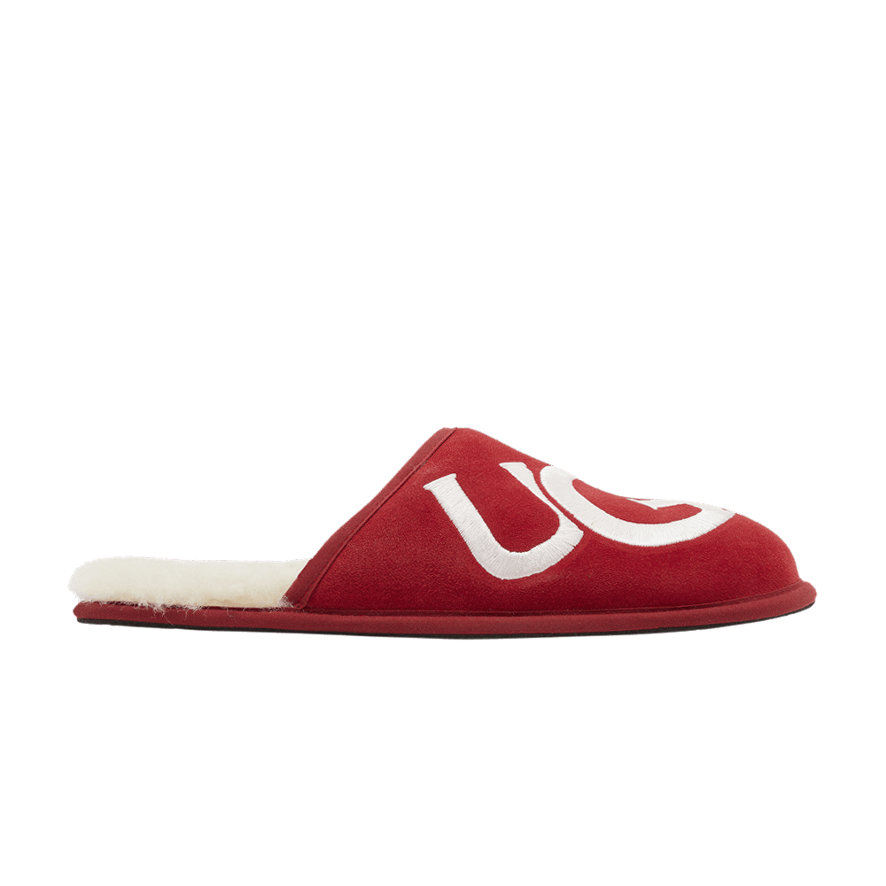 Кроссовки UGG Scuff Slipper 'Logo - Samba Red'