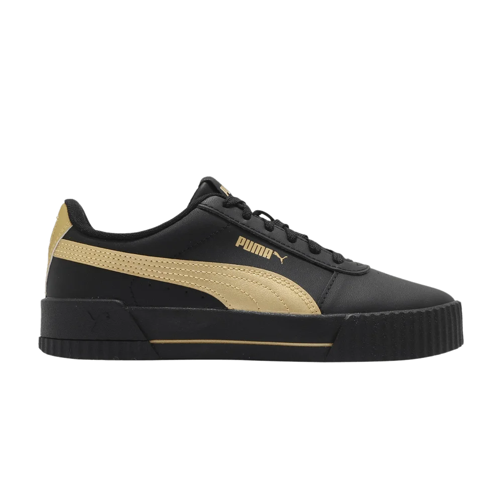 Krossovki-Puma-Wmns-Carina-Meta-20-Black-Team-Gold