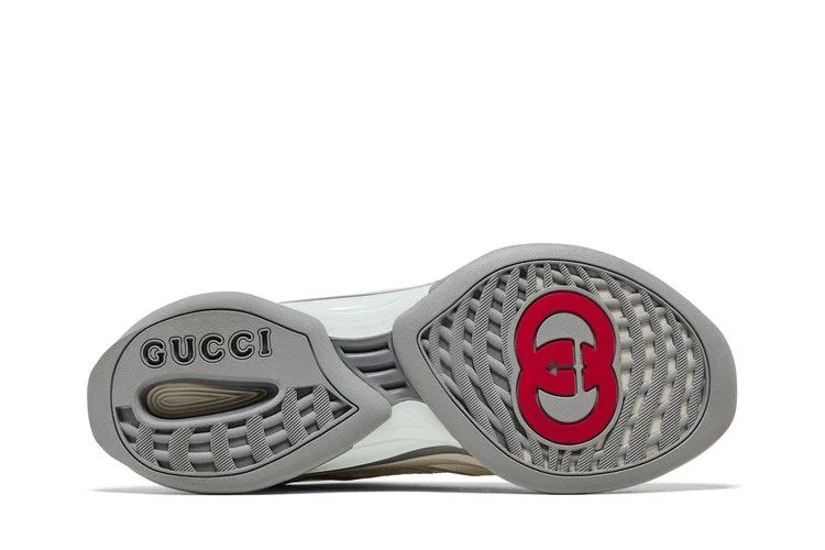 Кроссовки Gucci Run Sneaker 'White Suede'