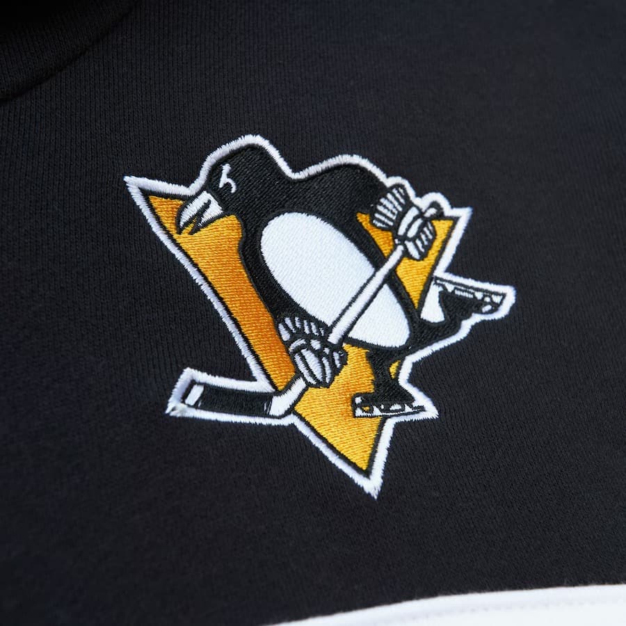 Худи Mitchell & Ness Gold Pittsburgh Penguins Head Coach Pullover Hoodie