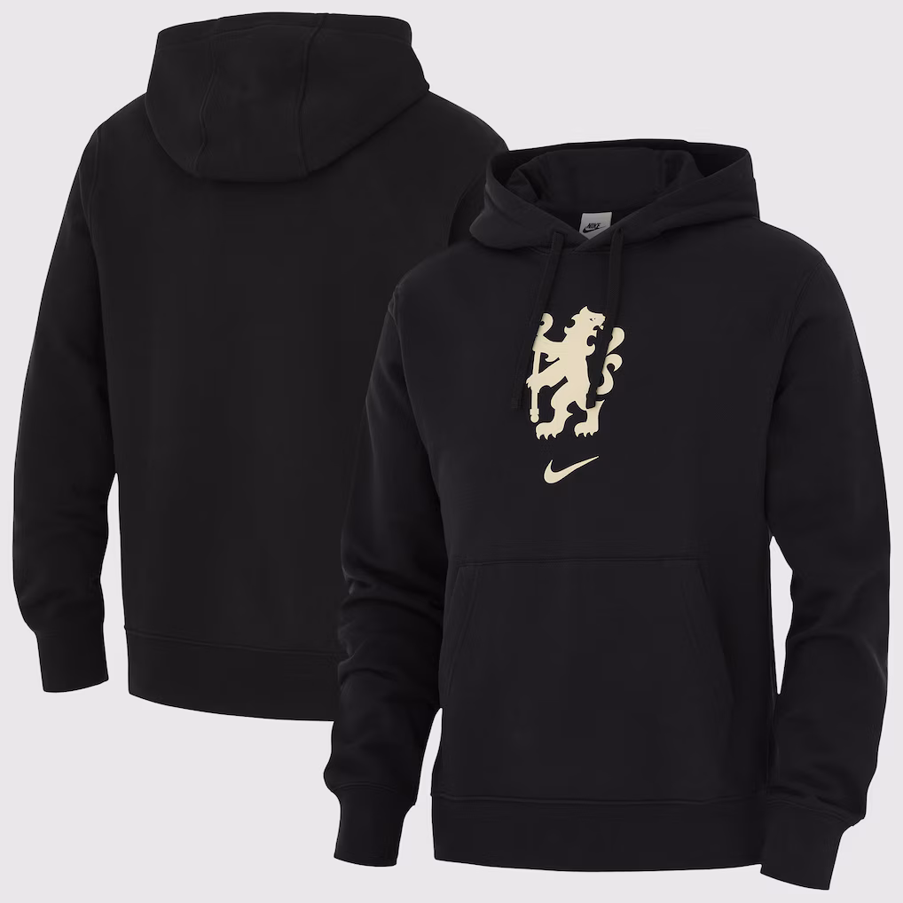 Мужская толстовка Chelsea Nike Club World Cup Club Hoodie - Black