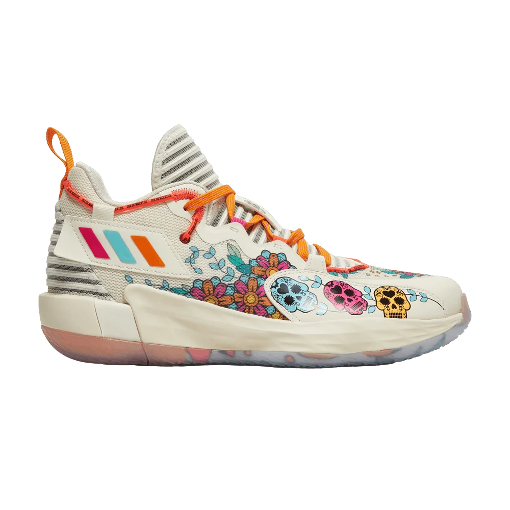 Кроссовки adidas Dame 7 EXTPLY 'Day of The Dead'