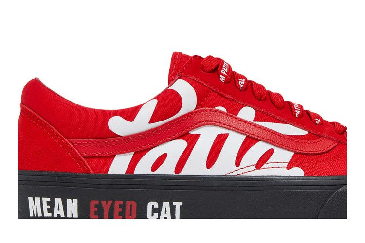 Кроссовки Vans Patta x Old Skool VLT LX 'Mean Eyed Cat - High Risk Red'