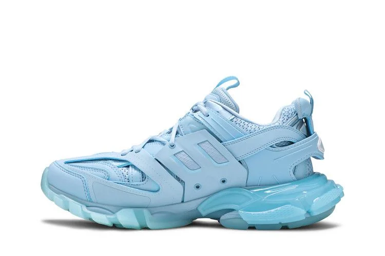 Кроссовки Balenciaga Track Sneaker 'Clear Sole - Light Blue'
