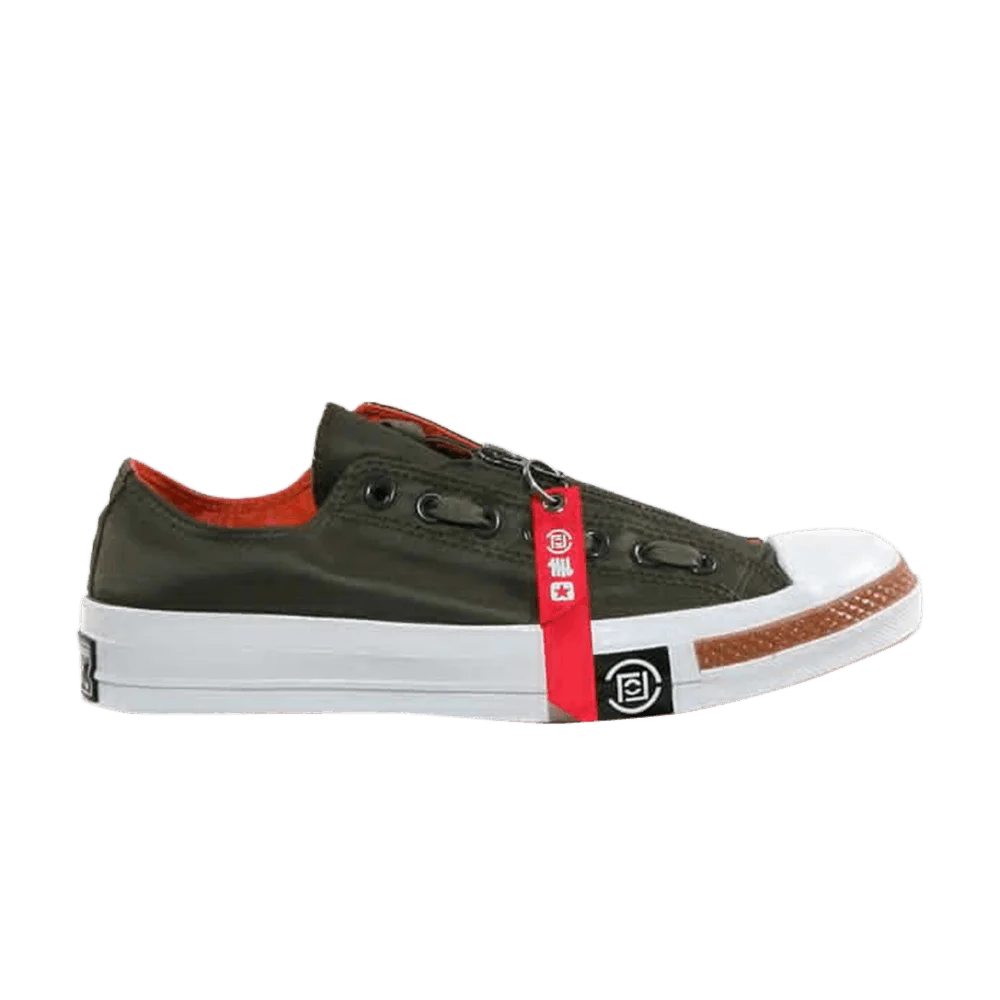 Krossovki-Undefeated-x-Clot-x-Converse-Chuck-70-Ox-Bronze-Green