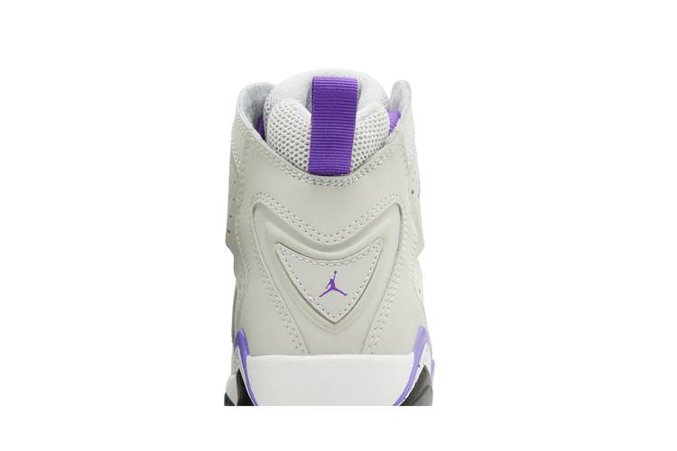Кроссовки Air Jordan True Flight GS 'Base Grey Purple Venom'