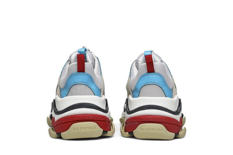 Кроссовки Balenciaga Wmns Triple S 'White Blue Pink' 2019