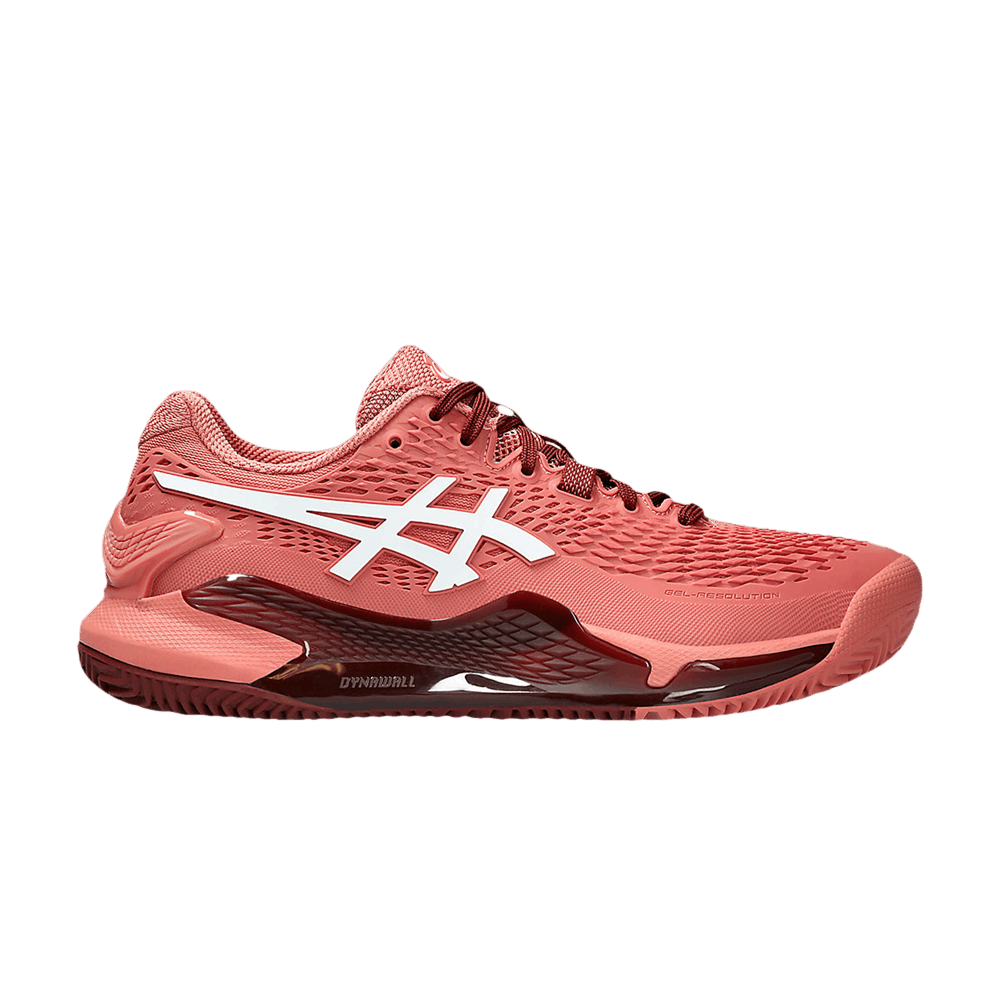 Кроссовки ASICS Wmns Gel Resolution 9 Clay 'Light Garnet White'