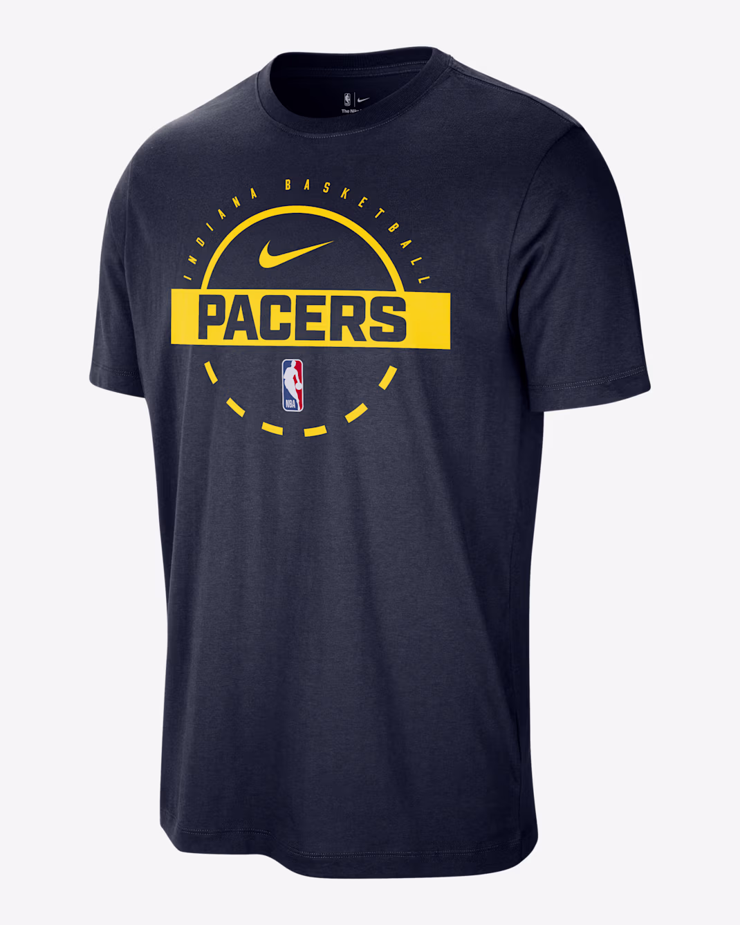 Мужская тренировочная футболка Nike NBA Indiana Pacers College Navy