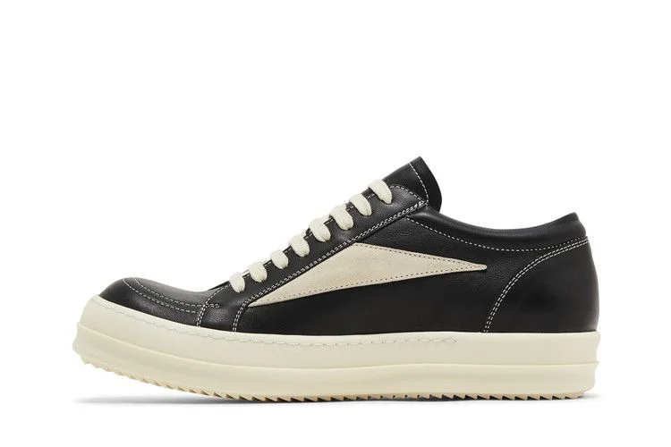 Кроссовки Rick Owens Porterville Vintage Low 'Black Milk'