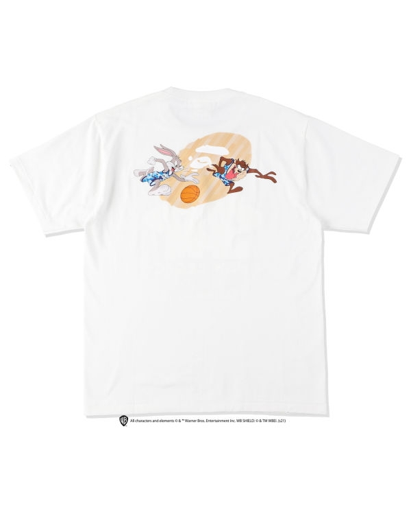 Футболка BAPE x Space Jam Logo Tee White