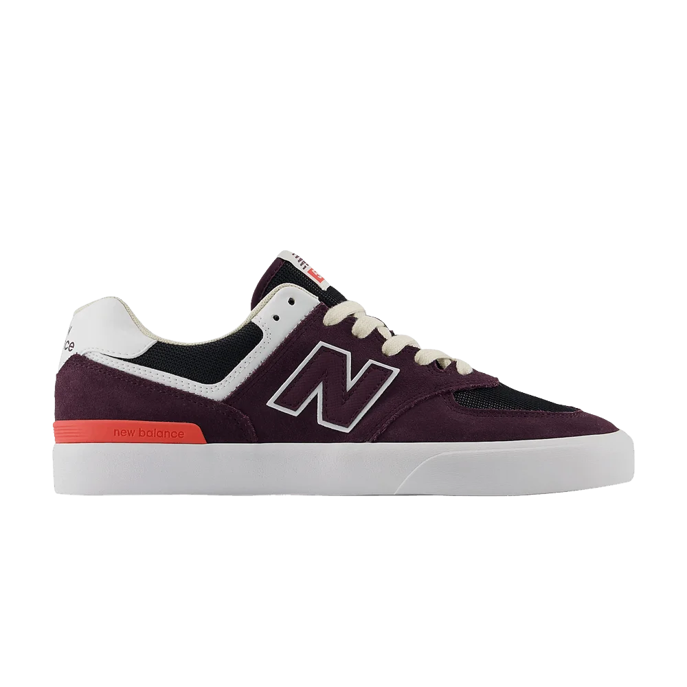 Krossovki-New-Balance-Numeric-574-Vulc-Plum-Brown-White