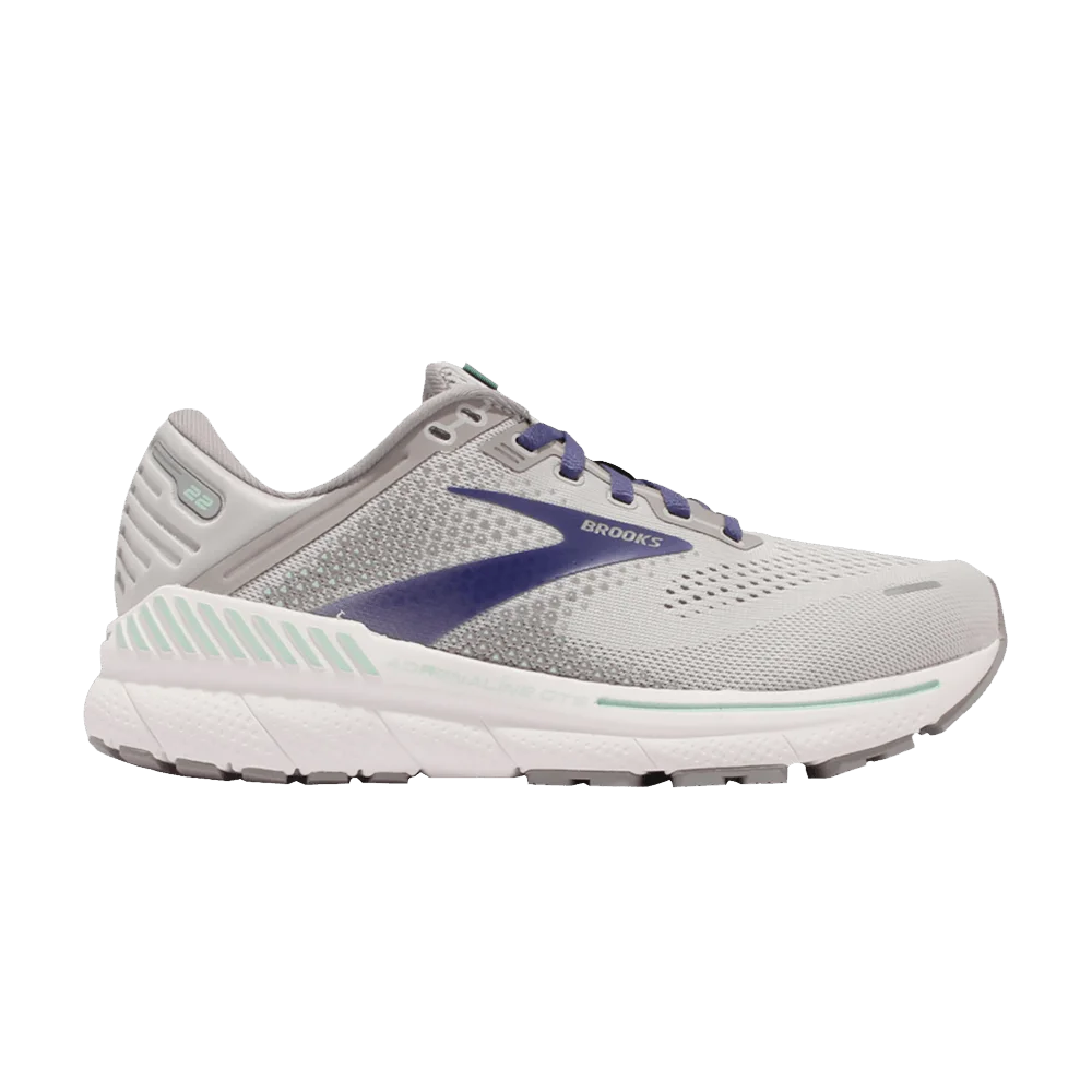 Krossovki-Brooks-Wmns-Adrenaline-GTS-22-2E-Wide-Grey-Purple