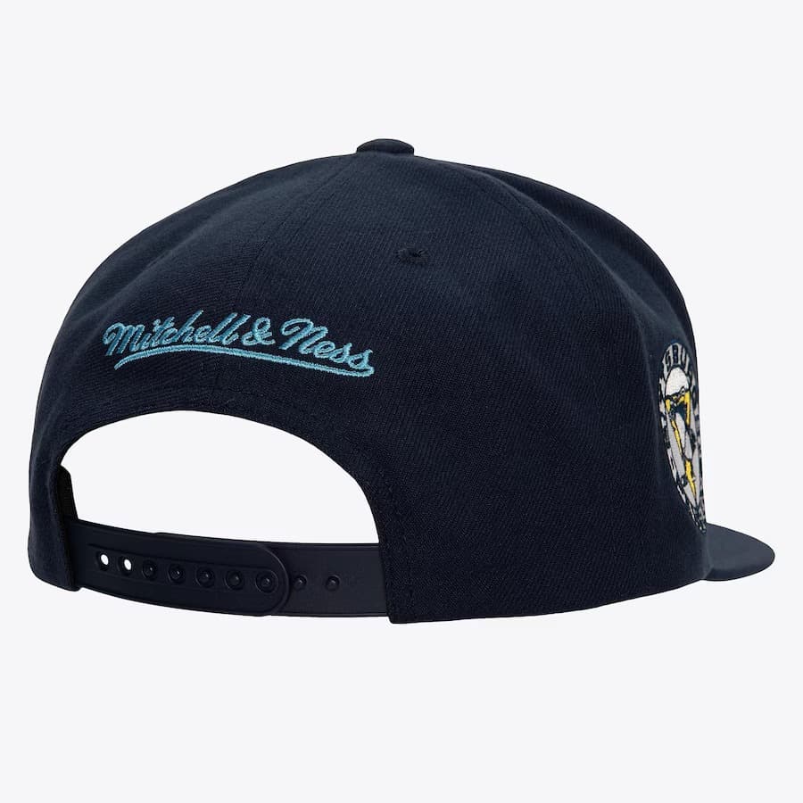 Бейсболка Mitchell & Ness Navy Pittsburgh Penguins Retro Sport Vintage Snapback Hat