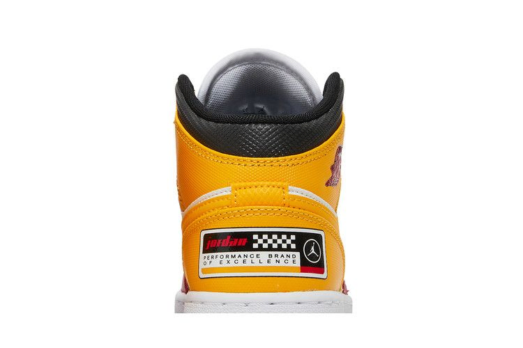 Кроссовки Air Jordan 1 Mid SE GS 'Motorsport'