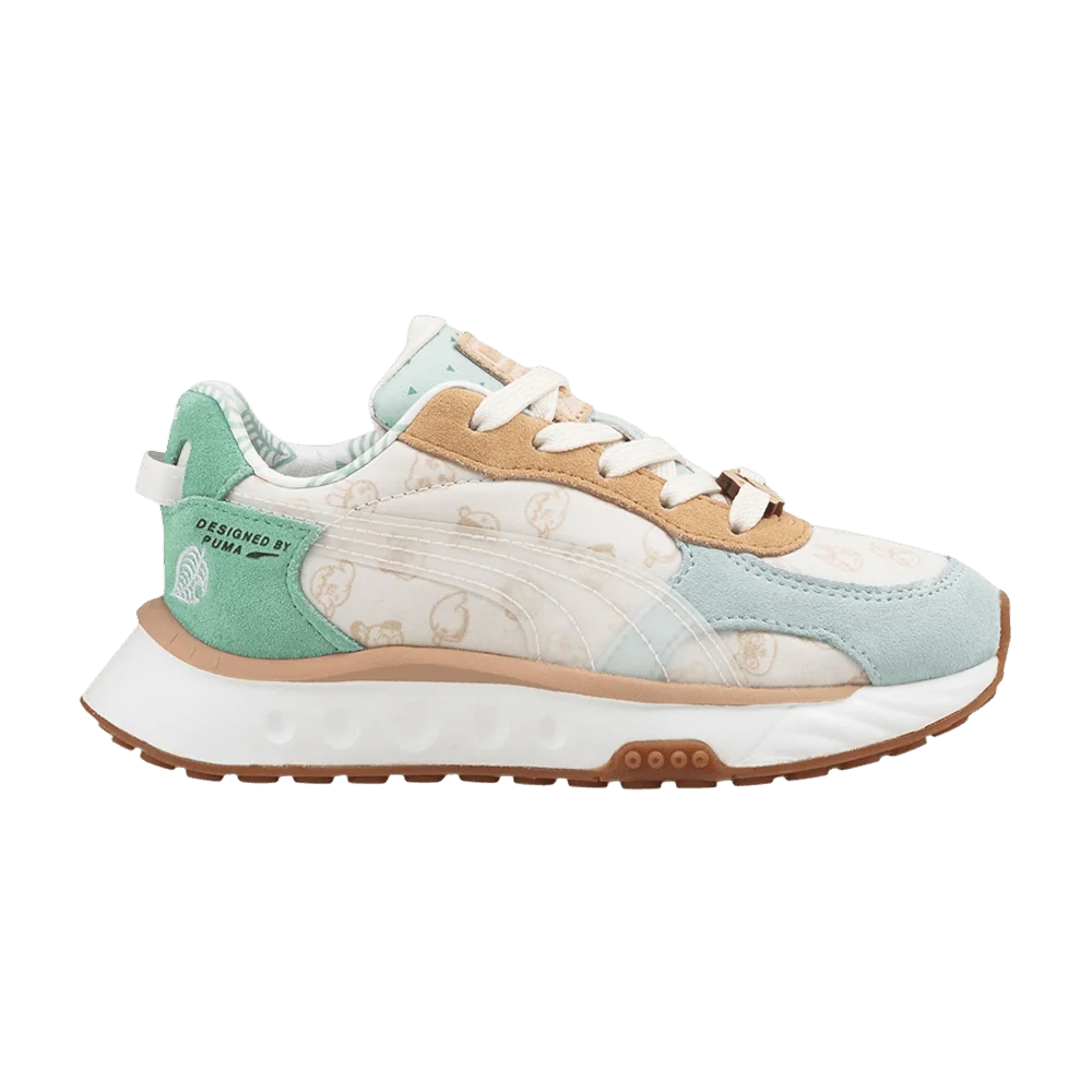 Кроссовки Animal Crossing x Puma Wild Rider Little Kid 'New Horizons'
