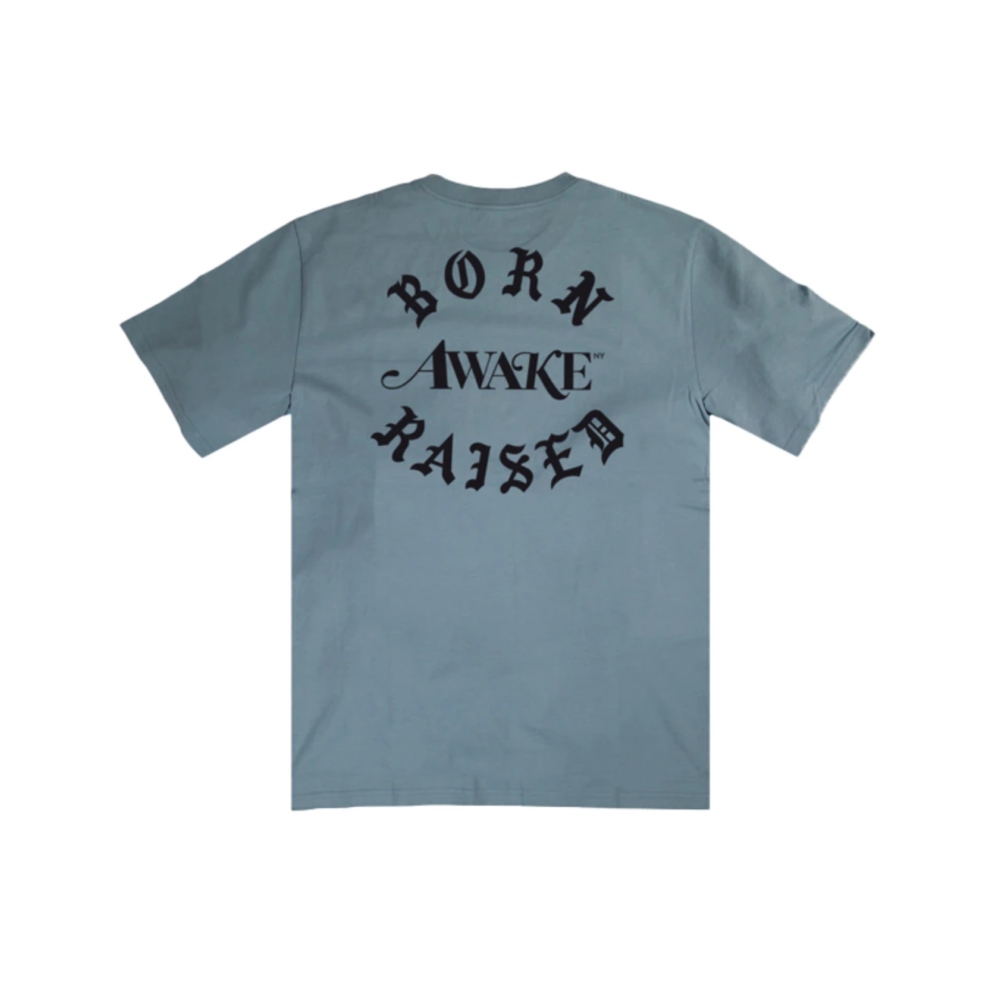 Футболка Awake x Born X Raised Carhartt WIP Pocket Tee Frosted Blue