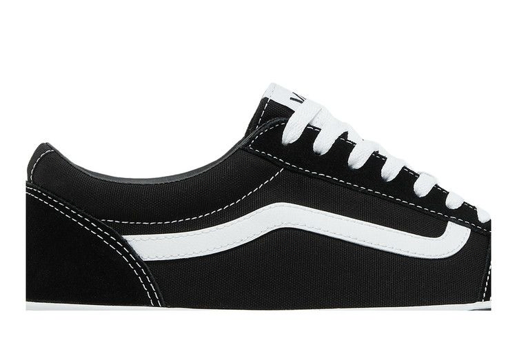 Vans Ward Suede Canvas 'Black White'