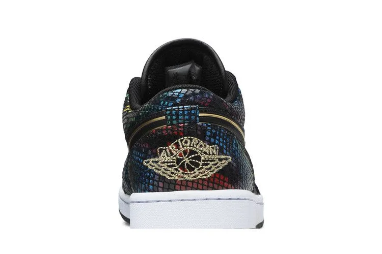 Кроссовки Wmns Air Jordan 1 Low 'Multi Snakeskin'