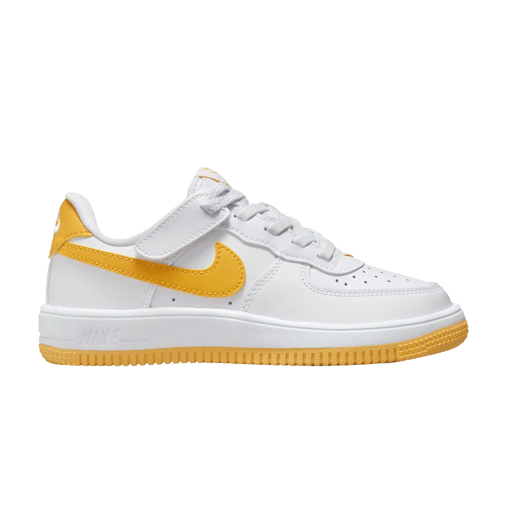 Krossovki-Nike-Force-1-Low-EasyOn-PS-White-University-Gold
