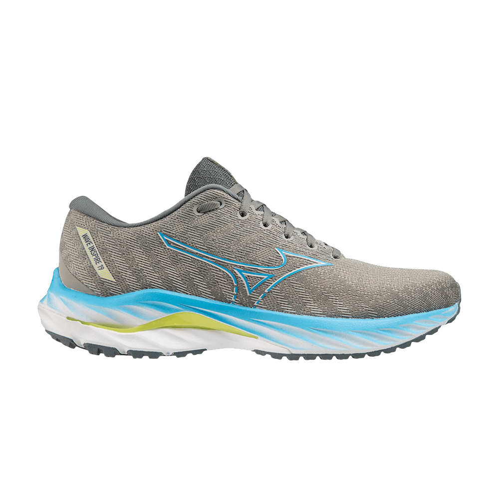 Кроссовки Mizuno Wave Inspire 19 'Ghost Grey Jet Blue'