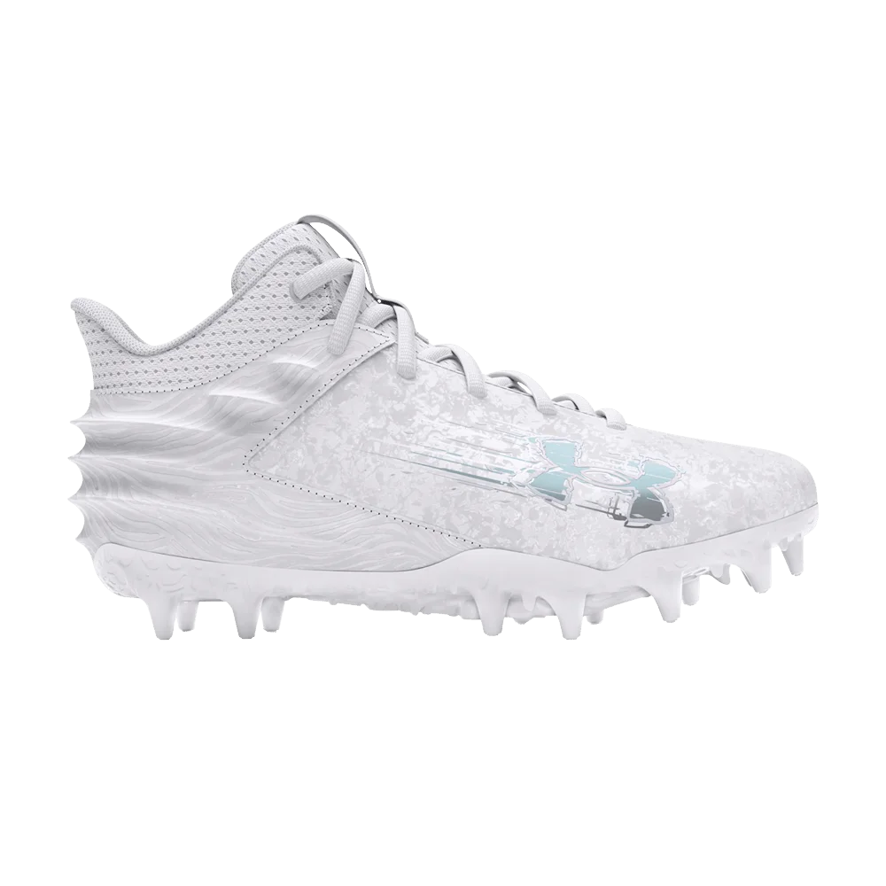 Кроссовки Under Armour Blur Select MC GS 'White Metallic Silver'