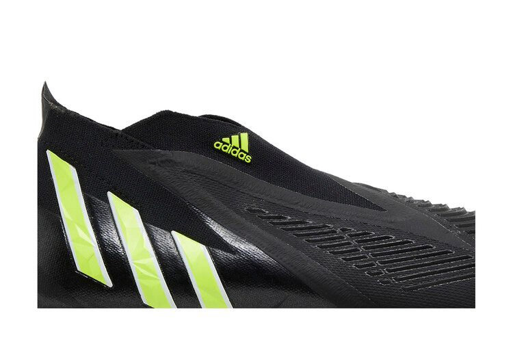 Кроссовки Adidas Predator Edge+ FG 'Black Team Solar Yellow'