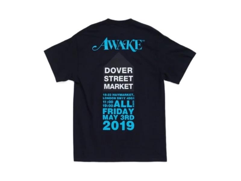 Футболка Awake Spring 2019 DSM London Tee Black