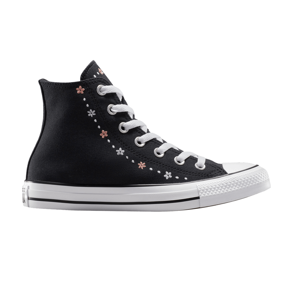 Кроссовки Converse Wmns Chuck Taylor All Star High 'Petite Petals - Total Eclipse White'