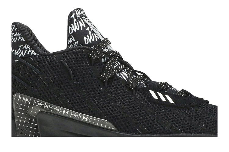 Кроссовки Adidas Dame 7 'I Am My Own Fan - Core Black'