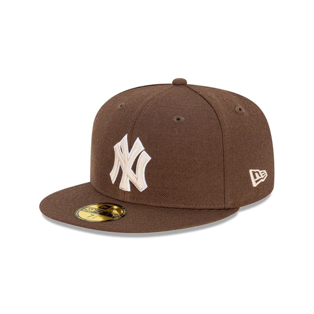 Бейсболка New Era New York Yankees Brownstone 59FIFTY MLB Fitted Hat