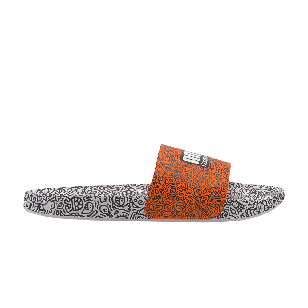 Mr. Doodle x Puma Leadcat 20 Slides 'Wavy Doodles'