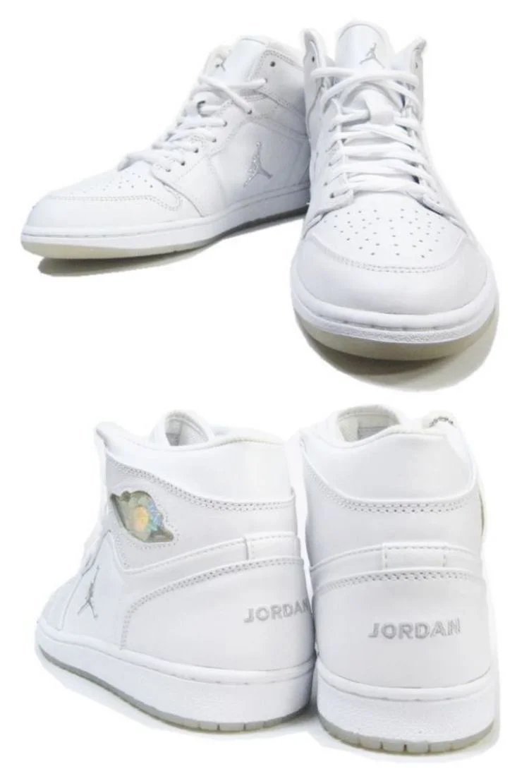 Кроссовки Air Jordan 1 Retro 'White Chrome' 2002