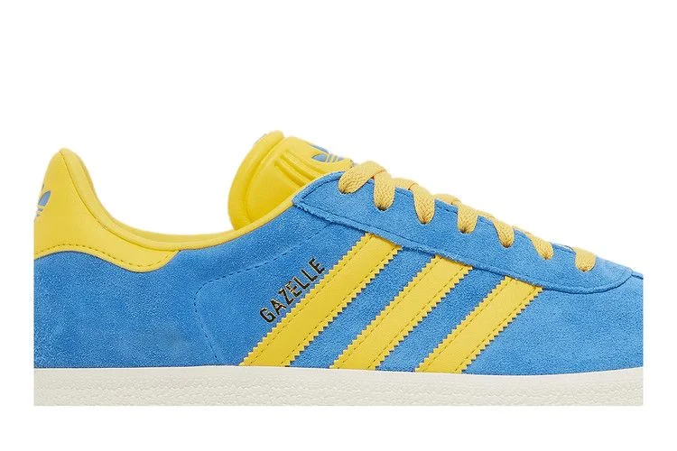 Кроссовки Adidas Gazelle 'Blue Bold Gold'