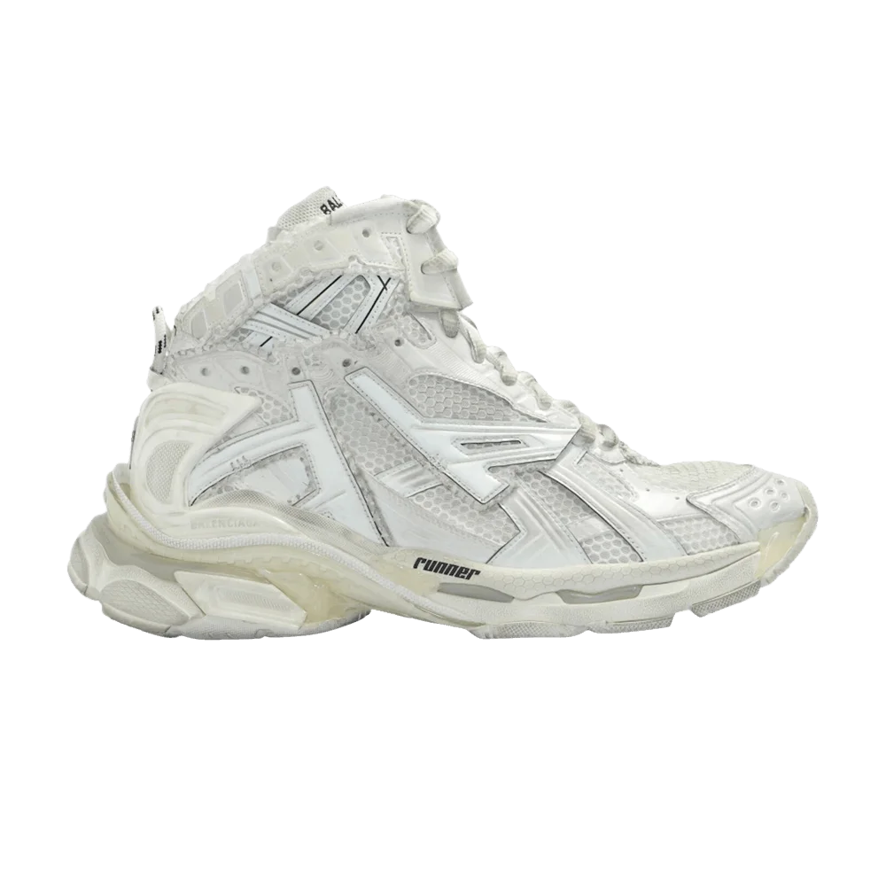 Кроссовки Balenciaga Runner Sneaker High 'White'