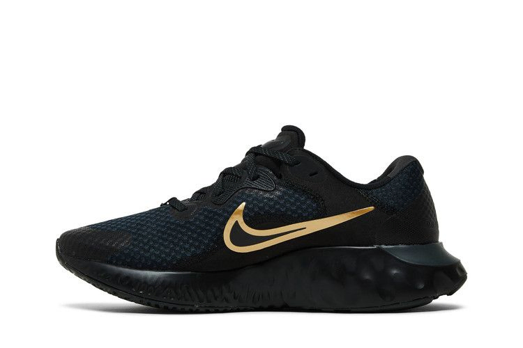Кроссовки Nike Renew Run 2 'Black Metallic Gold'