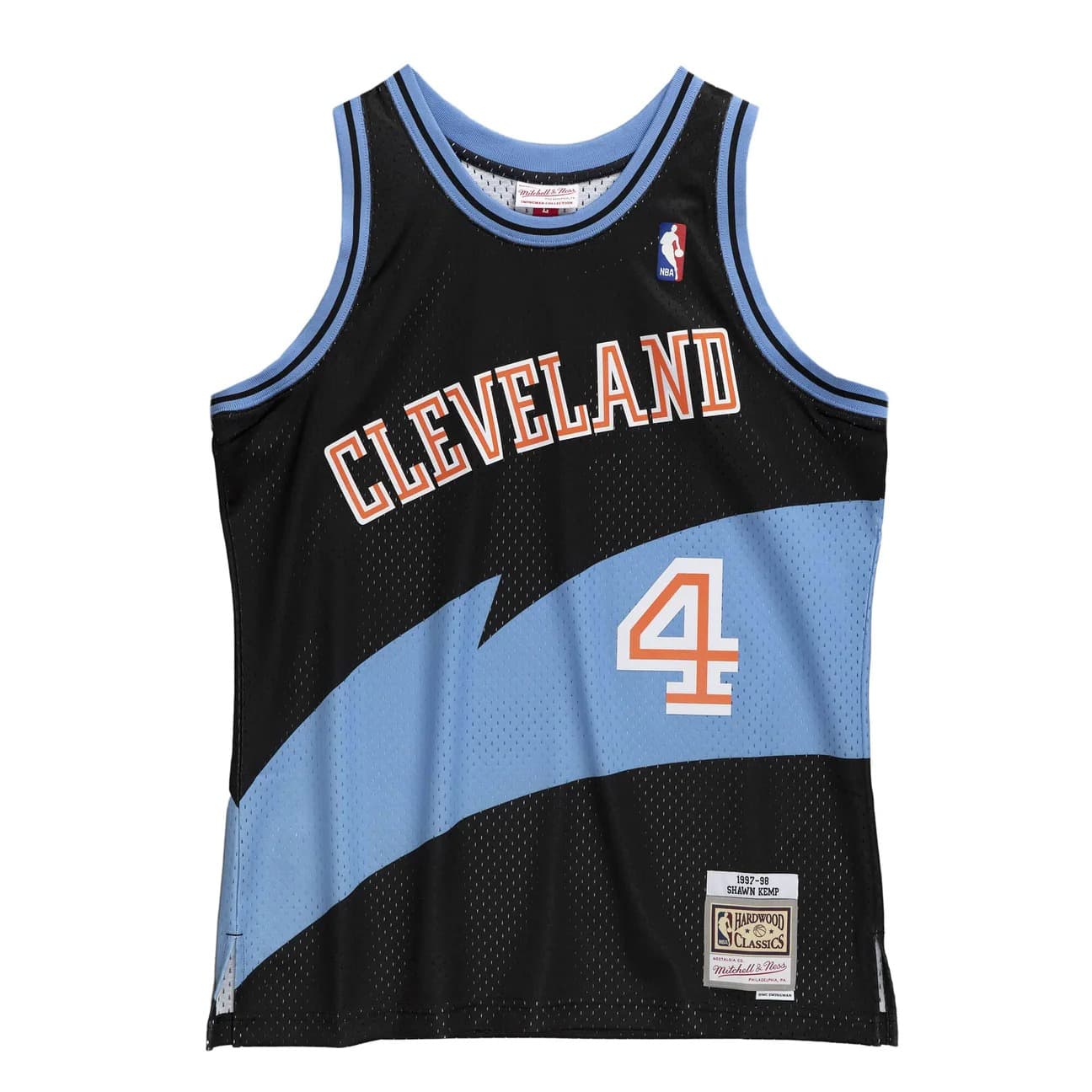 1997-98-Cleveland-Cavaliers-Shawn-Kemp-4-Swingman-Hardwood-Classics-Black-Jersey-4