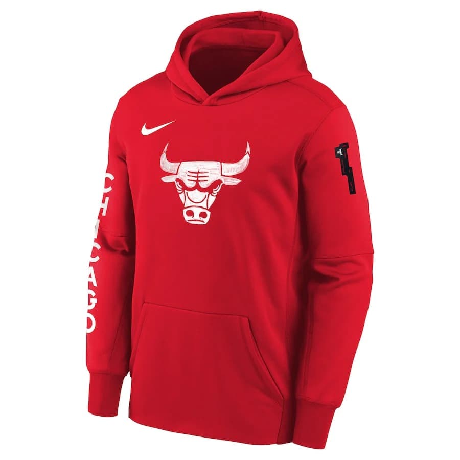 Худи Nike Chicago Bulls 2024 City Edition Courtside Youth NBA Dri-Fit Hoodie