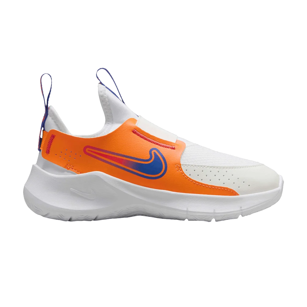 Krossovki-Nike-Flex-Runner-3-PS-White-Total-Orange-Blue