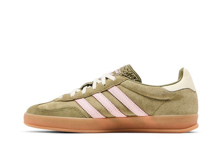 Кроссовки adidas Wmns Gazelle Indoor 'Focus Olive Clear Pink'