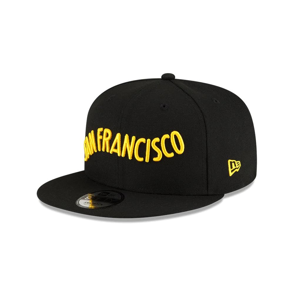 Бейсболка New Era Golden State Warriors 9FIFTY Alternate 2024 City Edition NBA Snapback Hat