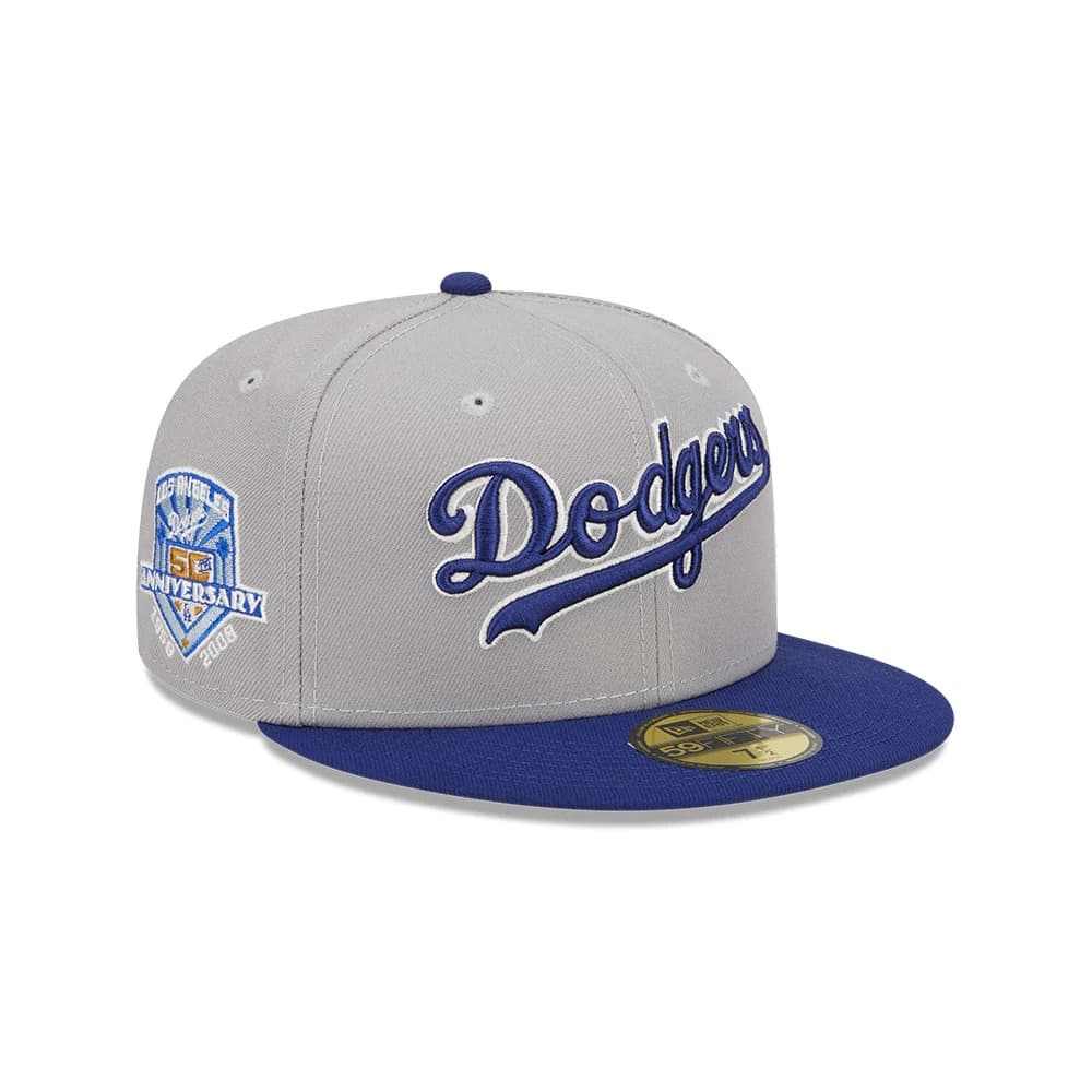 Бейсболка New Era Los Angeles Dodgers 59FIFTY Retro Script MLB Fitted Hat