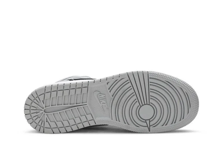 Кроссовки Air Jordan 1 Mid GS 'Light Smoke Grey'