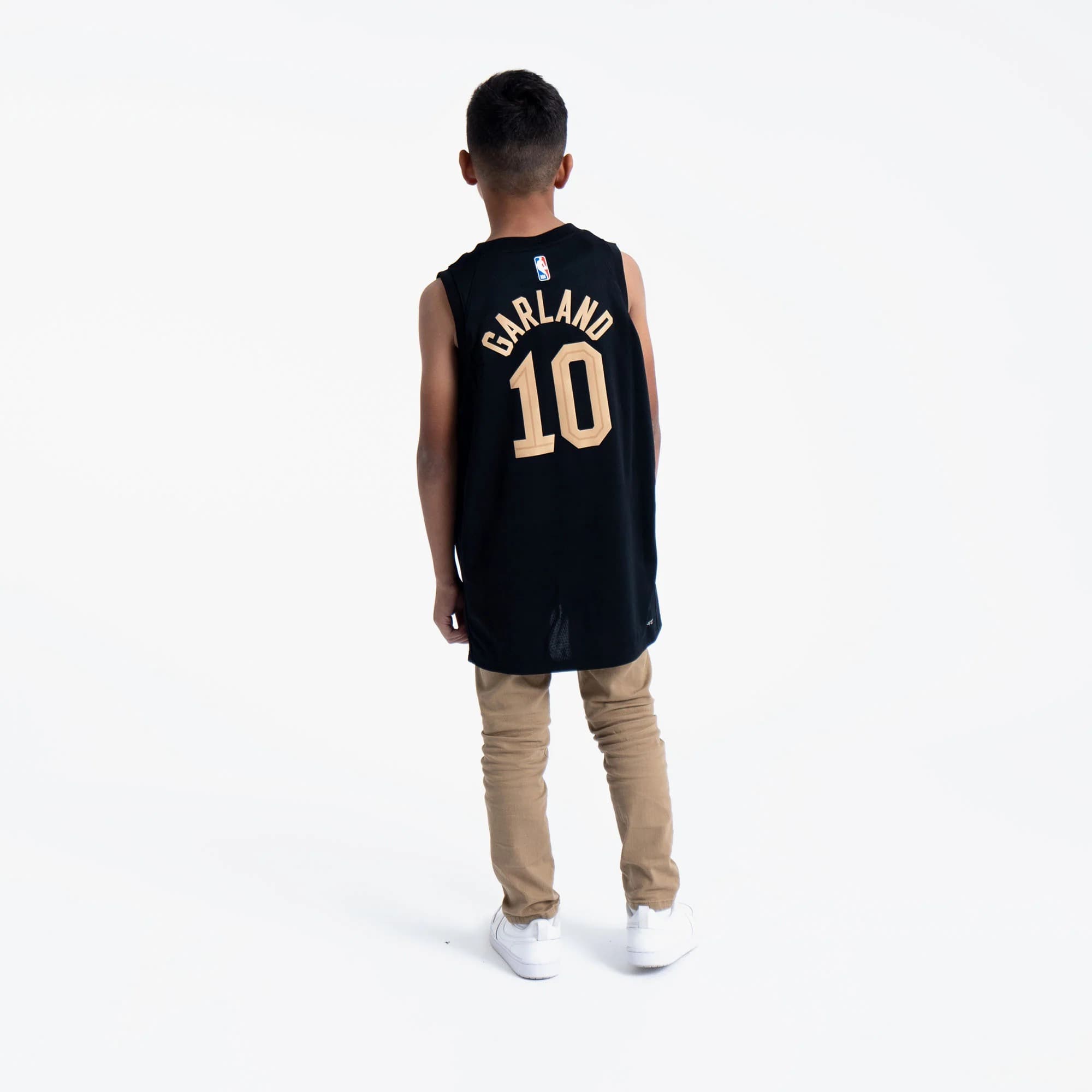 2022-2023-Cleveland-Cavaliers-Darius-Garland-10-Youth-NBA-Swingman-Statement-Edition-Black-Jersey-4