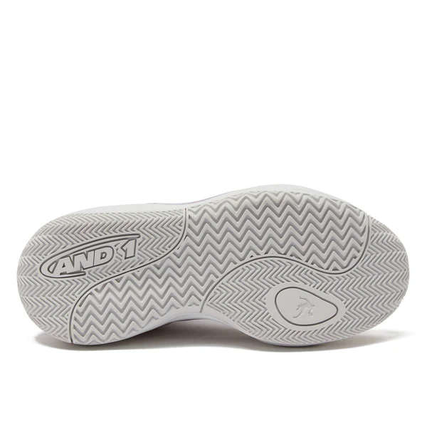 Кроссовки AND1 Kid's Revel Mid Silver Grey/Light Purple/White Trim